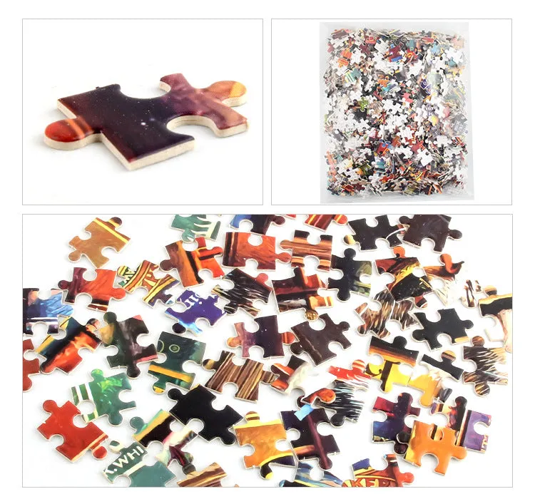 1000-piece lazy cat sorting puzzle and decompression game