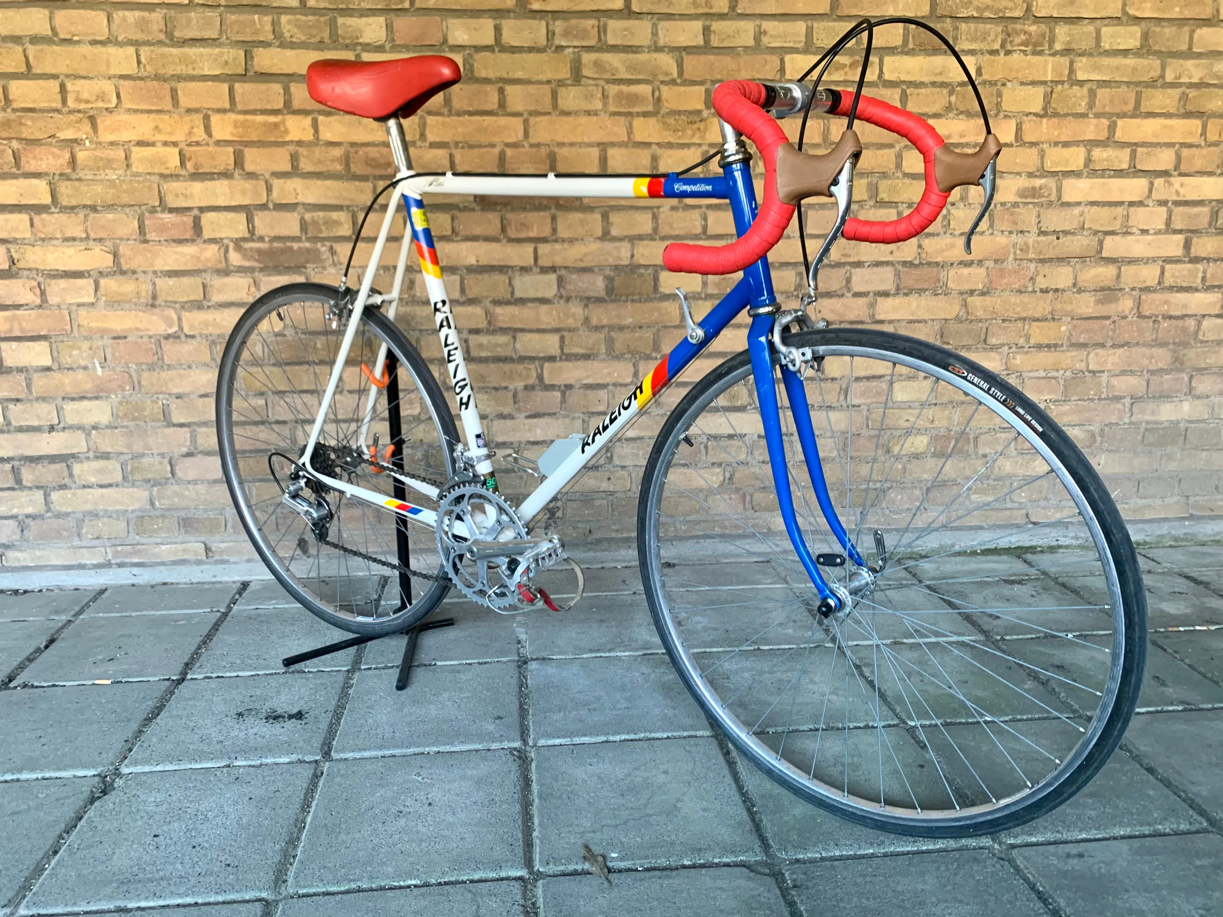 1986 Raleigh Competition Team Panasonic 60cm Shimano Golden Arrow