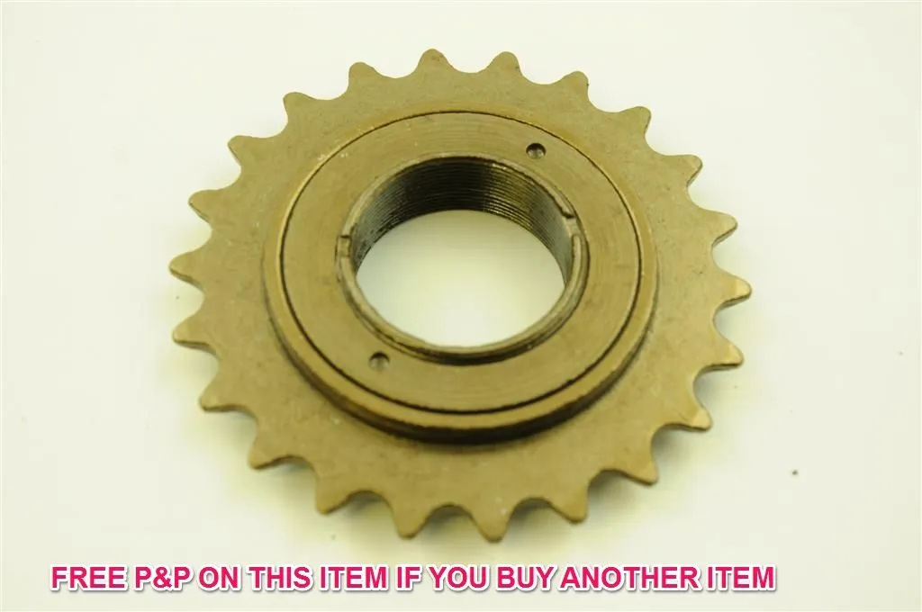 22 TEETH FREEWHEEL SPROCKET COG FOR ANTIQUE ROADSTER BIKE SINGLE SPEED CYCLES