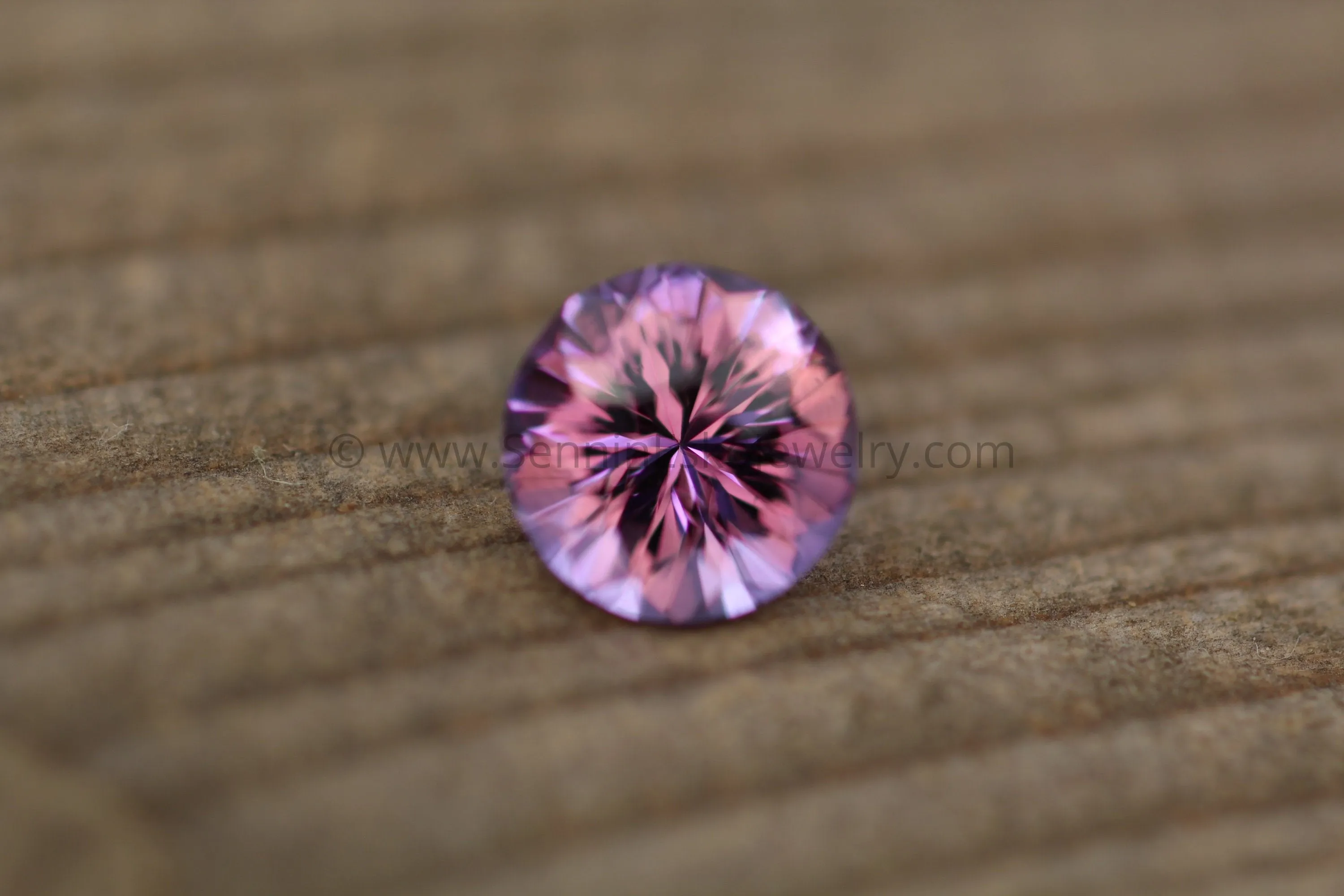 Amethyst Precision Cut Round Gemstone - Precision Cut Amethyst