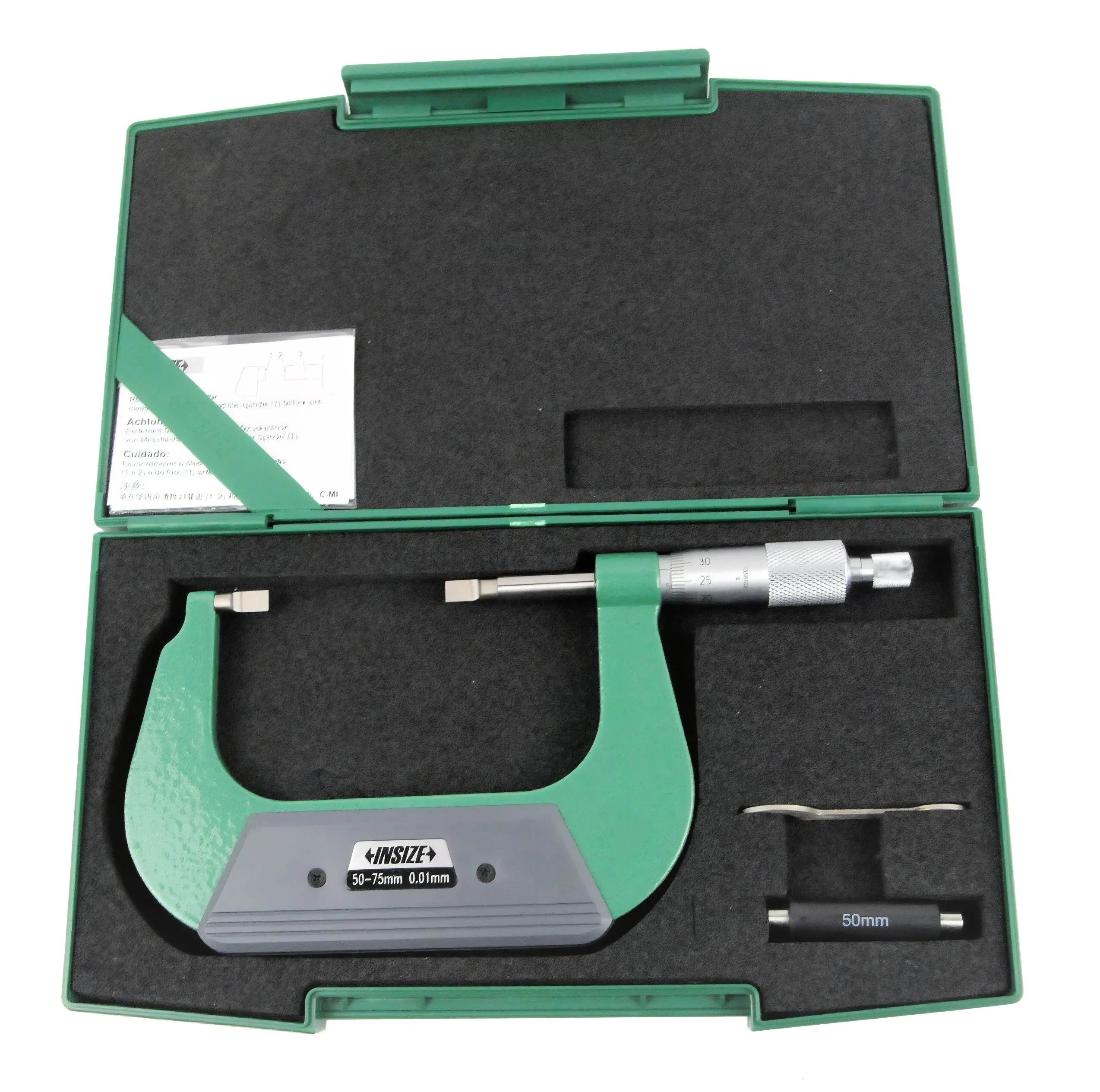 BLADE MICROMETER | 50 - 75mm x 0.01mm | INSIZE 3232-75A