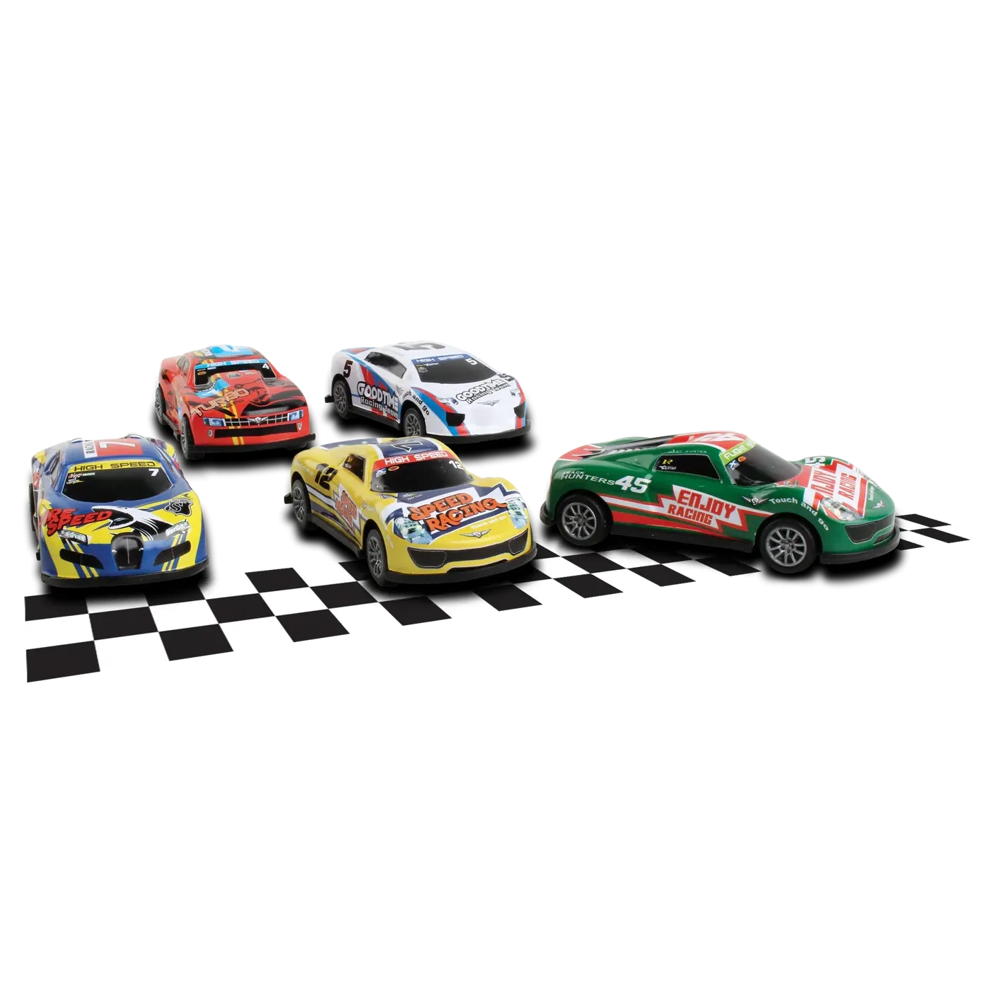 Daron Toys Road Marks Metal 5 Pack Racing Cars