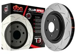 DBA 2017  Honda Civic Type R FK8 Front Slotted 4000 Series Rotor