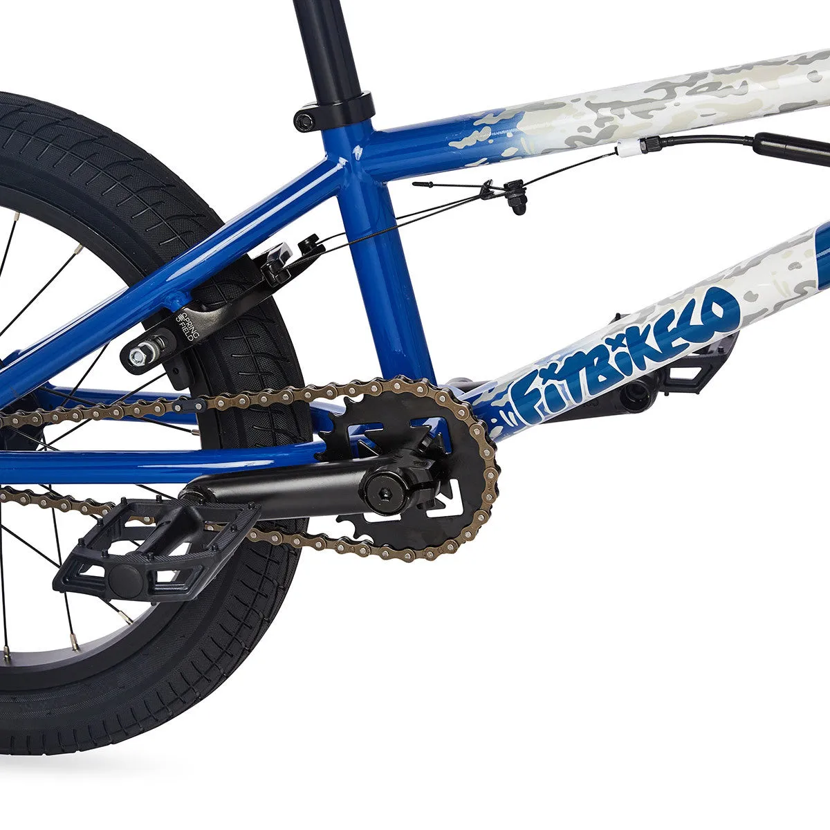 Fit 2023 Misfit 16 Caiden Complete BMX Bike - Blue/White Fade