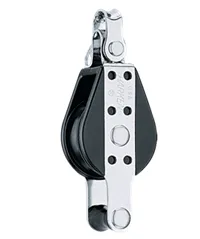 HARKEN Single Big Bullet w-Two Way Shackle & Becket - 38mm