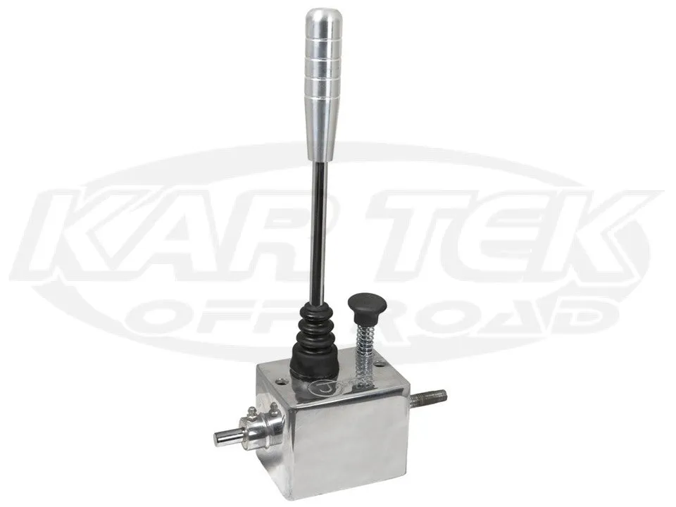 Jamar Performance 13.25" Chrome 4 Speed Super Shifter With Separate Reverse Lockout Button