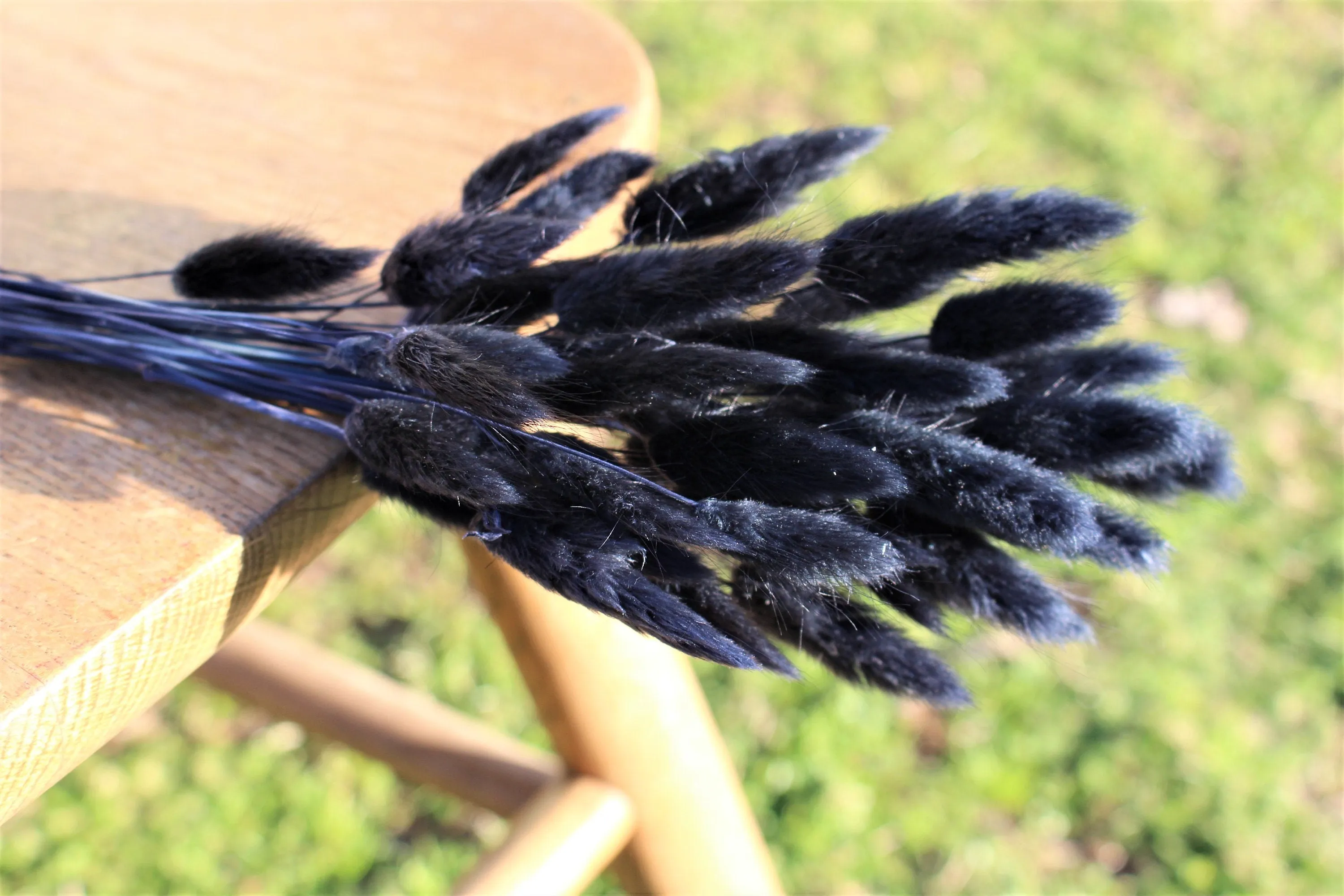 Natural Brown Bunny Tails/ Rabbit Tails- Choose Your Color