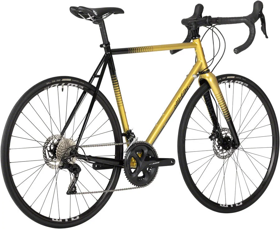 NEW All-City Zig Zag 105 - Shimano 105, Golden Leopard Steel Road Bike