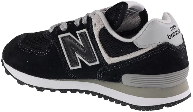 New Balance Trainers Kids 574 Black White