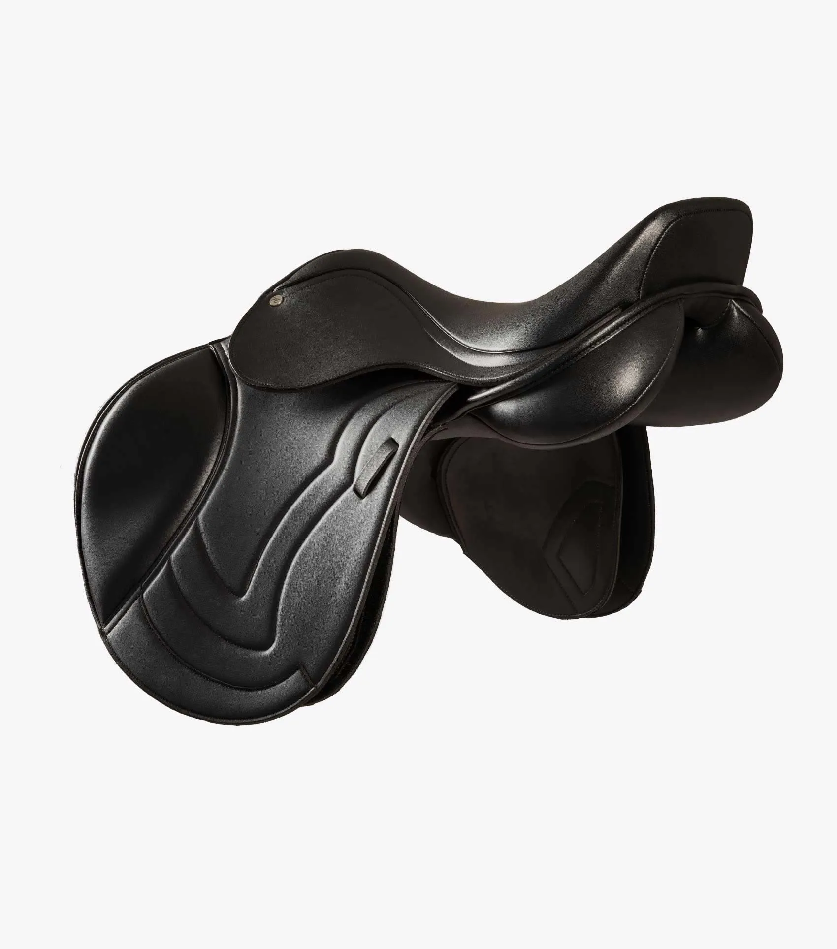 Sautiller Synthetic Close Contact Jump Saddle Black