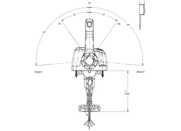 Seastar/Teleflex Xtreme Series - Dual Top Mount Control - Chrome - 3 Variants - CHX8240P/1P/2P