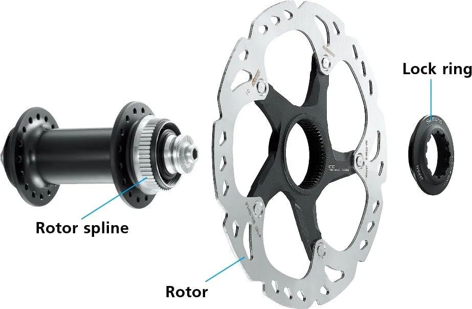 Shimano SLX Disc Brake Rotor SM-RT70 Center Lock