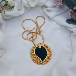 Spectacular mango design Palakka Pendant chain