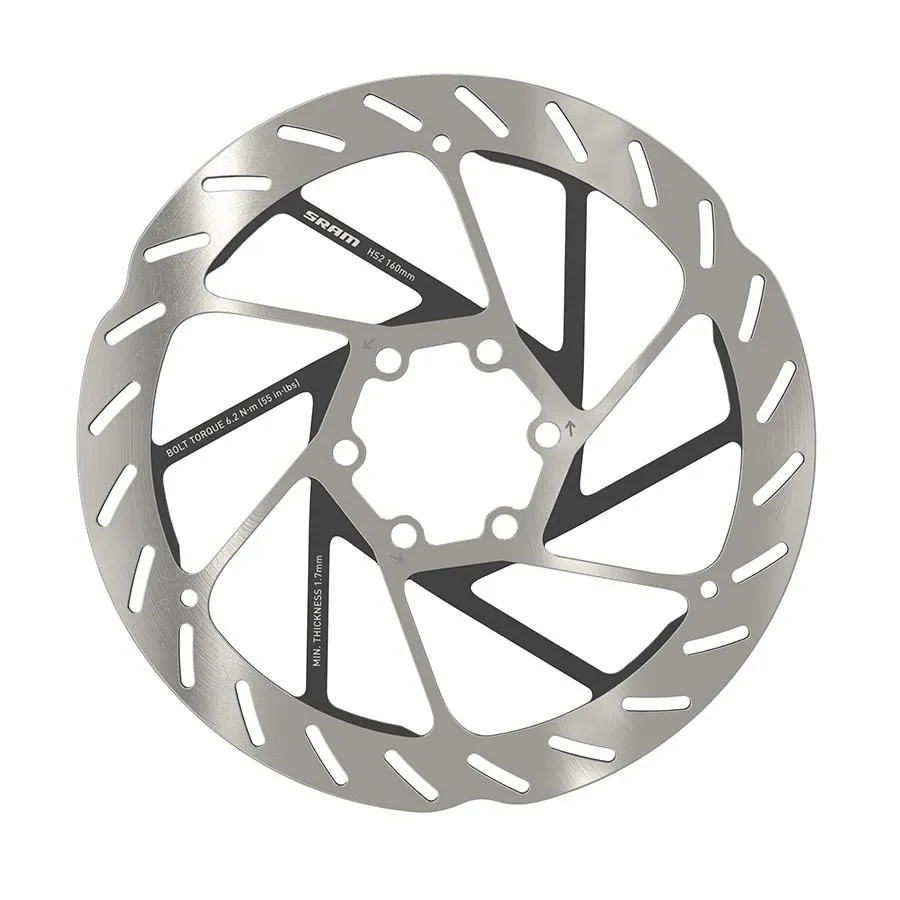 SRAM HS2 6-bolt 160mm Disc Brake Rotor