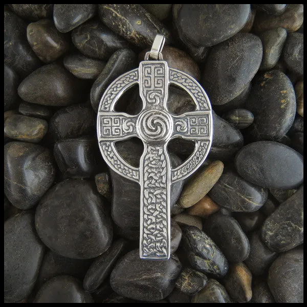 Sterling Silver Farr Cross Pendant