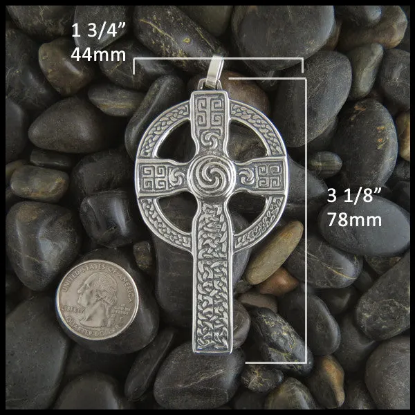 Sterling Silver Farr Cross Pendant