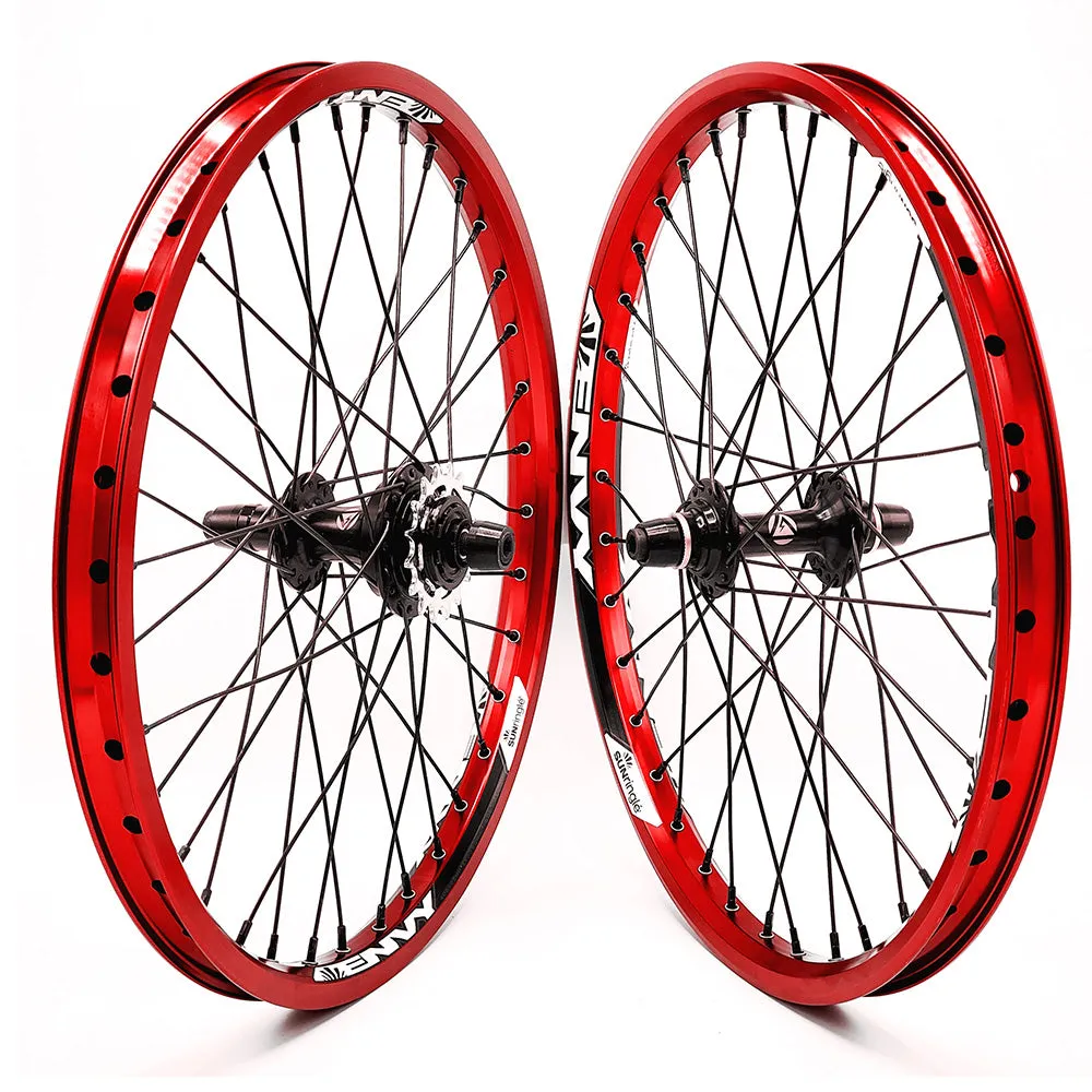 SUNRINGLE ENVY/BLACK OPS PRO WHEELSET 28H (20 X 1.50)