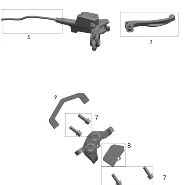 Talaria Front Brake Assembly