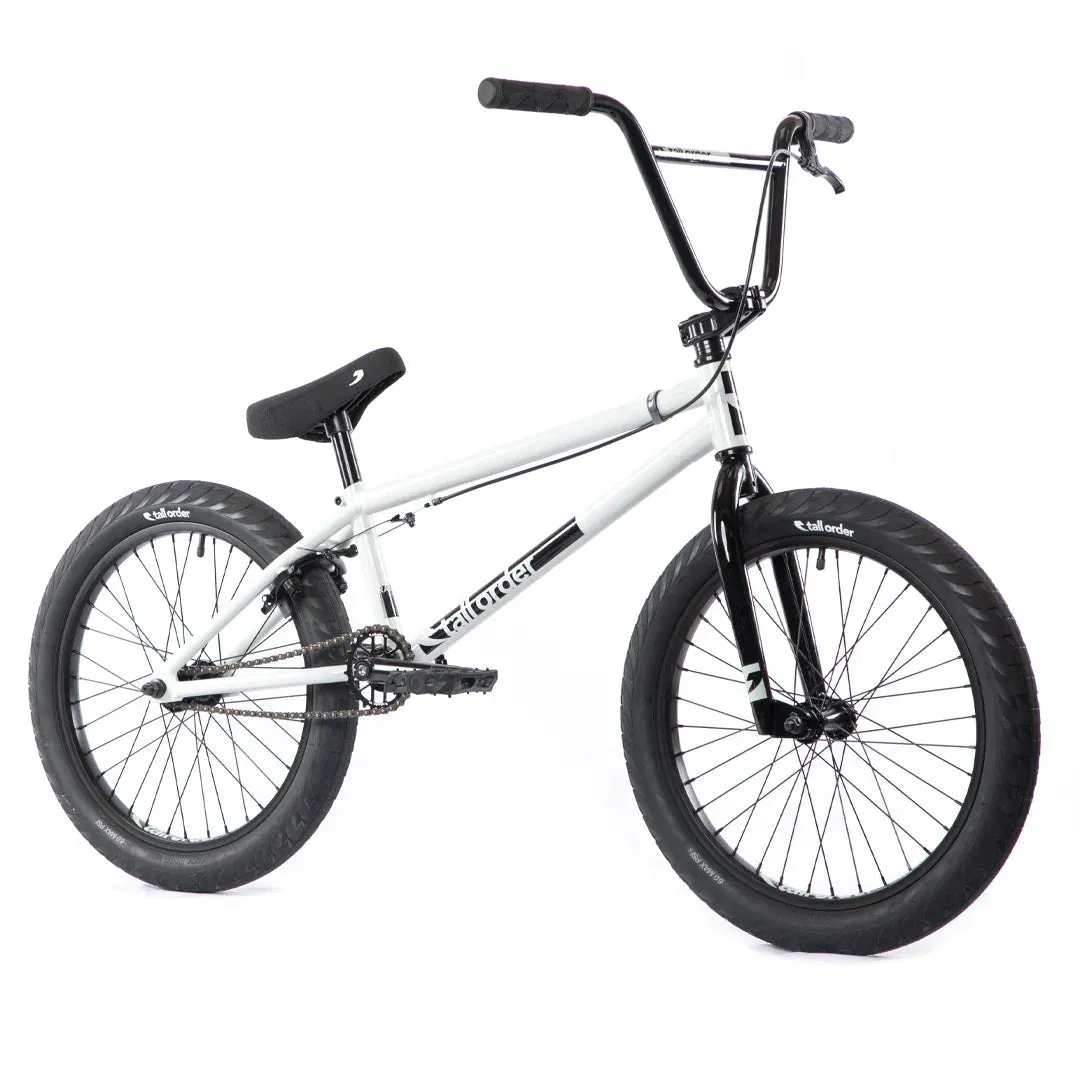 Tall Order Ramp Large 20.8" Complete BMX Bike - Gloss Wolf Grey