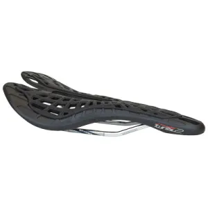 Tioga Saddle,Spydr Twintail 2 Dualtech Carbonite,Crmo,Blk Spyder Twin-Tail 2 Crmo  Saddles